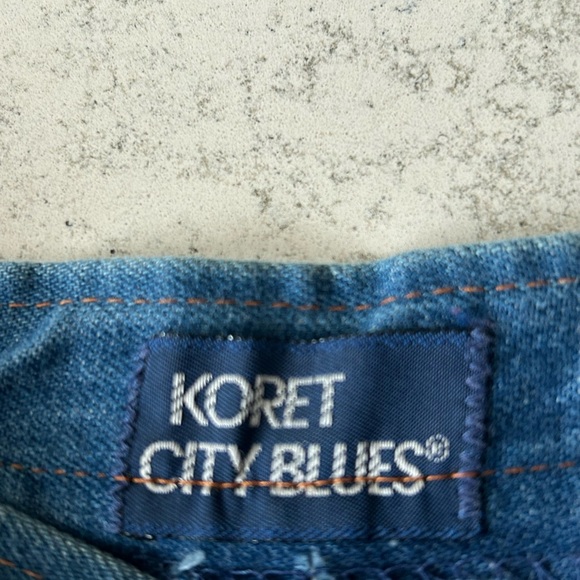 Vintage 70’s Midi Jean Skirt High Waist - Picture 3 of 4